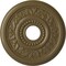 Ekena Millwork Genevieve Ceiling Medallion (Canopies up to 3 1/2"), 16 1/8"OD x 3 1/2"ID x 7/8"P, Mississippi Mud CM16GNMMF - alternate 1